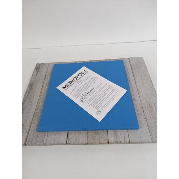 Vintage 2007 Monopoly Edition Game Replacement Board Instructions - Picture 8 of 8